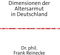 Dimensionen der Altersarmut in Deutschland: Ein Erklärungsmodell basierend auf dem Befähigungsansatz nach Martha C. Nussbaum
