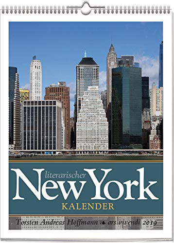Wochenwandkalender: Literarischer New York-Kalender 2019. Vierfarbig, Format 24 x 32 cm