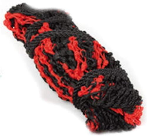 Shires Fine Mesh Haynet - Large - Black/Red