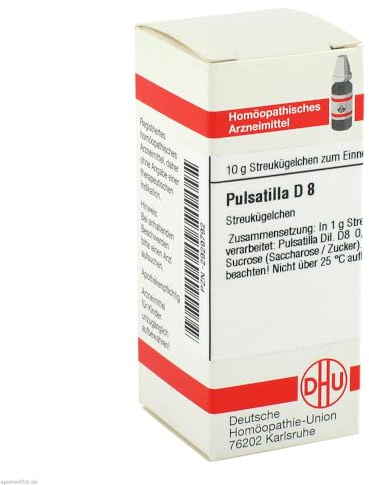 PULSATILLA D 8 Globuli 10 g
