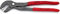 Knipex Hose Clamp Pliers for Click clamps grey atramentized, with non-slip plastic coating 250 mm 85 51 250 C
