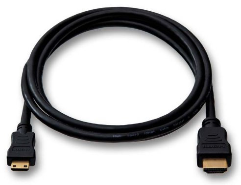 SvediTec HDMI Kabel passend für Nikon D3400 Digitalkamera - Mini C - vergoldete Kontakte - Länge 1,5m