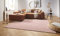 Teppich Supersoft Kurzflor Wohnzimmer-Teppich Modern Flauschig Weich Einfarbig für Wohnzimmer Küche Flur oder Schlafzimmer Altrosa 160x230 cm