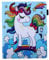 AIFILLE Tablette 8 Pouces Universel Bleu Clair Coque Antichoc Housse de Protection avec Motif Animaux Cheval Blanc Porte Carte Stand Clapet Etui en Cuir PU pour Tablette Tactile 7.5-8.5 Pouces