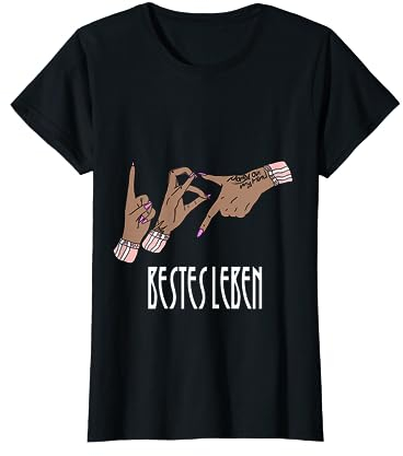 187 Handzeichen Bestes Leben T-Shirt