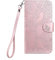 Annuo Klapphülle für Samsung Galaxy Note9(6.4) Hülle Leder Magnet Stoßfest Schmetterling Schutzhülle für Samsung Galaxy Note9(6.4) Handyhülle mit Band Portemonnaie Ständer Kartenfach Rosa