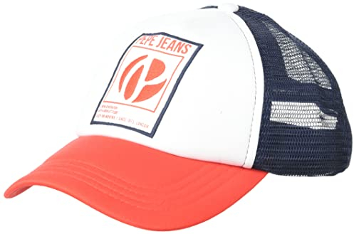 Pepe Jeans Herren Terry Cap, Red (Red), One Size
