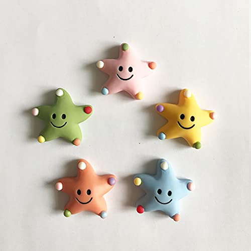 DPXWCCH Diamant Malerei Cover Minder Smile Star, 5er-Set Magnetisch Papierhüllenhalter zum 5D Diamant Kunst Werkzeug