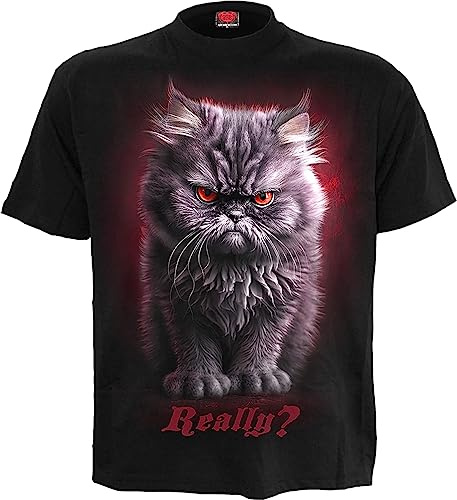 Spiral - Anger Management - Front Print T-Shirt Black
