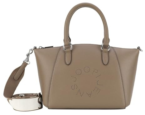 Joop! Handtasche Umhängetasche Giro Daniella Hand Bag Fungi braun