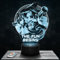 Dekorative LED Nachttischlampe LOL Gaming Miss Fortune, Geschenk für Teenager, Zubehör LOL Gaming Miss Fortune Gaming Gamer Videospielejugendzimmer Junge Büro deko Geschenk Weihnachten Teenager