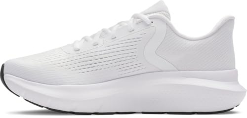 Under Armour Charged Rogue 5 Runners para Hombre, Blanco, Blanco, Negro., 47.5 EU