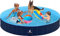 Wimypet Foldable Dog Swimming Pool, PVC non-slip with Reinforced Oxford Walls Tub，Pet Dog Cat Tub Indoor Outdoor Pool, Durable Dogs Paddling kids Pool in Yard Garden（160 × 30 cm)