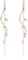 Hebterrka Kristall Tropfen Ohrringe, Zirkonia Strass, Hängende Ohrringe, Eleganter Schmuck für Damen, Platin Beschichtet