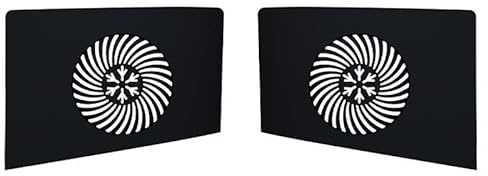 Générique Plaque de Ventilation de la Console pour Sony PS5 Slim,Accessoires pour PlayStation 5 Slim,Boîtier Protecteur Anti-Rayures,Faceplate latérale supérieure de Remplacement (Noir)