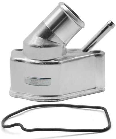 JUUDDENPARTS 1338080 Termostato de funcionamiento frío de 82 grados con carcasa, repuesto para Opel Calibra X20XEV 1989-1997, Cavalier X20XEV 1989-1995, Astra F 1992-1998, sustituye a 1338080