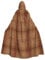 ZhanMg Wicker Woven Grid Hooded Cloak for Adults - Cosplay Christmas Cape Robe for Halloween, Easter, Carnival, Parties, Masquerade