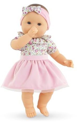 Corolle - Mon Grand Poupon, Mon Adorable Grand Poupon, Jardin en Fleurs, 36cm, dès 2 Ans, 9000130490