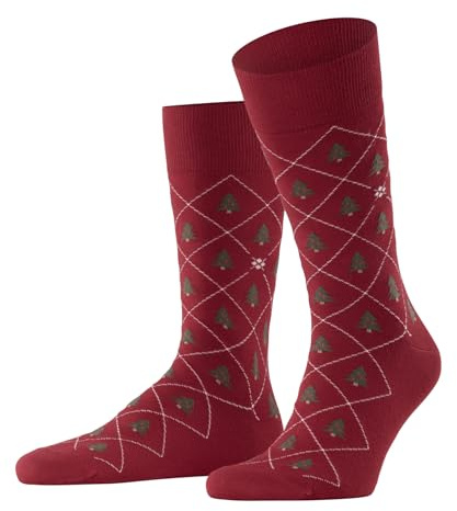 Burlington Herren Christmas Tree Socken Baumwolle atmungsaktiv