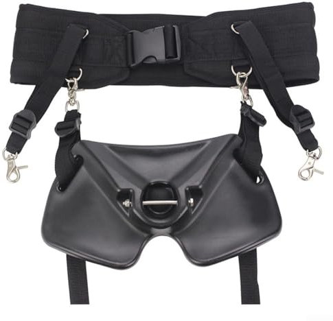 Zoegneer Kampfgürtel Geschirr Boot Angeln Bauchgurt Set Verstellbar Gimbal Taille Rutenhalter Geschirr Angeln Taillengürtel Angelrutenhalter Gürtel