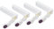 SHINROAD Lenzuolo Gripper 4 pezzi Lock Heavy Duty Eck Clip di sicurezza Supporto Materasso Trasportatore Cinghia Durevole per Letti Fissi Ordinati Facile Installazione Viola 4 Pezzi