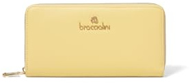 Braccialini Damengeldbörse Aus Polyester und Polyurethan Handgefertigtes Produkt 18,5x10,5x3 cm B16410_126CO-PARENT, gelb