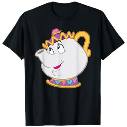 Disney Beauty and the Beast Mrs. Potts Big Face Costume T-Shirt