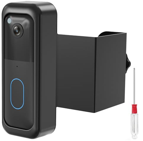 Blink Doorbell Mount, No-Drilling Anti-Theft Doorbell Mount Bracket for Blink Doorbell Camera, Accessories for Apartments, Businesses, Not for Security Door