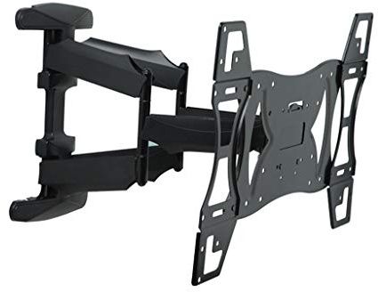 Retractable Dual Arm TV Wall Mount for 32-70 Inch Screens, Tiltable & Swiveling, with Plastic Cover, Plasma Screen Bracket, Heavy Duty TV Stand, Easy Installation.