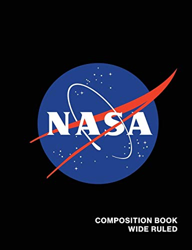 NASA Composition Book Wide Ruled: Officially Licensed Meatball Logo Space Astronaut Astronomy Notebook Journal