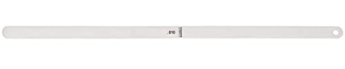 Starrett 667-10 Steel Thickness Feeler Gage - 0.010 Thickness, 1/2 Width, 12 Length