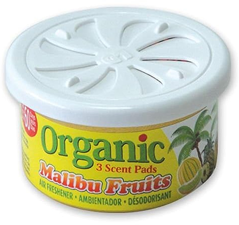 L&D Organic Scent Duftdose Malibu Fruits (Melone Tropic Mix) Lufterfrischer Autoduft