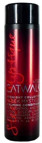Catwalk Straight Collection Sleek Mystique Calming TIGI 8.45 oz Conditioner For Unisex by TIGI