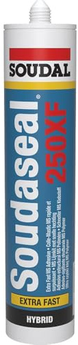 Soudal Dichtungsmasse Soudaseal 250 XF schwarz 290 ml