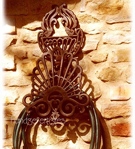 Antikas - Schlauchhalter, Halterung, für den Gartenschlauch, im Jugendstil, Gartenschlauch