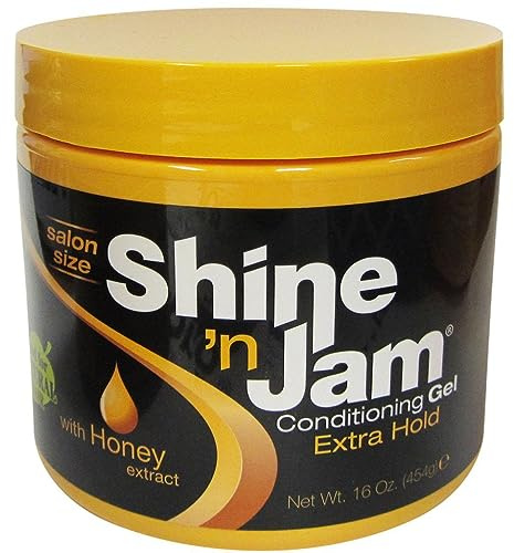 Shine N Jam Gel Revitalisant Tenue Extra Forte 473 ml (Lot de 3)