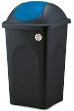 Stefanplast Bascula Multipat Polypropylene Noir/Bleu, 60 L