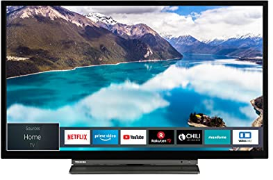 Toshiba 32WL3C63DAX 32 Zoll Fernseher (HD ready, Smart TV inkl. Prime Video / Netflix, Bluetooth, WLAN, Triple Tuner, Works with Alexa)