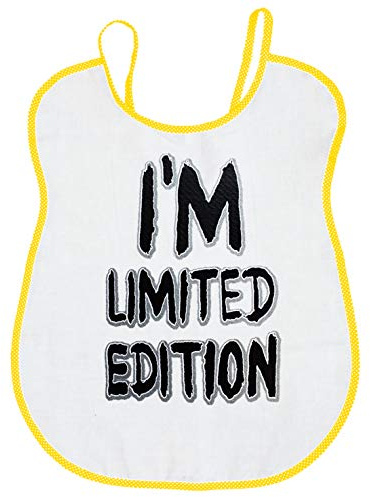 PASSAPAROLA Lätzchen/Lätzchen für Erwachsene, Senioren, witzig, lustig, lustig, humorvoll, 100% Baumwolle, hergestellt in Italien, doppellagiger Jersey plus Frottee, Maße: 53 x 49 cm., BVA28 Lätzchen