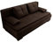 Froschkönig24 Sophie Schlafsofa 208x105 cm Dunkelbraun