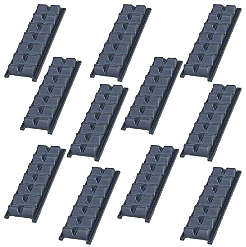 BRB 10 Brötchenhalter in Wellenform für 6 Brötchen/Baguettes, LxBxH 590x190x80 mm