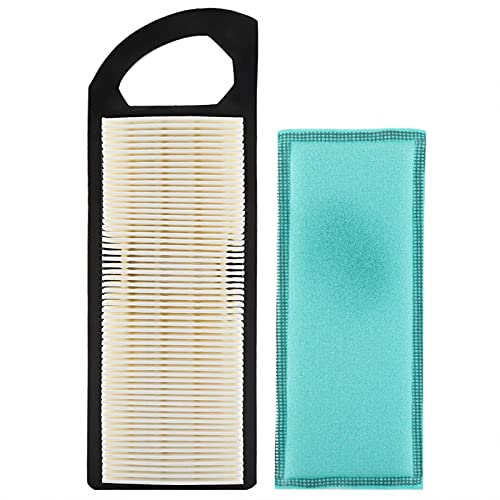 Kuuleyn Filtro dell'Aria, Parti per trattorino artigiano, Filtro dell'Aria Adatto per Tosaerba o Briggs Stratton 697153 698083 795115 653202 695547 697014 14-17.5HP