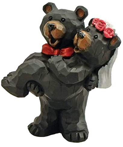 Wedding Bears Dekofigur Braut und Bräutigam, 11,4 cm