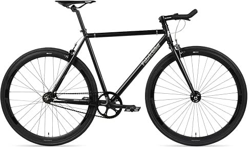 FabricBike ORIGINAL - Fixie Single Speed, 28 Zoll, Fixed Gear, Single Speed, Hi-Ten Rahmen Stahl, 10,45 kg (Talla M)