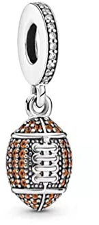 Fussball Tennis Basketball Volleyball Aerobic Fitness Sport Yoga Body Balance Kampfsport Schmuck - 925 Silber Sterlingsilber Charm - Bettelarmband Anhänger Schmuck Zubehör Geschenkidee (1652-A)