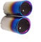2 Teile/satz Edelstahl Auto Auspuff Endrohr Schalldämpfer Dekorative Schwanz Kehle Für Audi Q3 Auspuffblenden (Color : Bluing)
