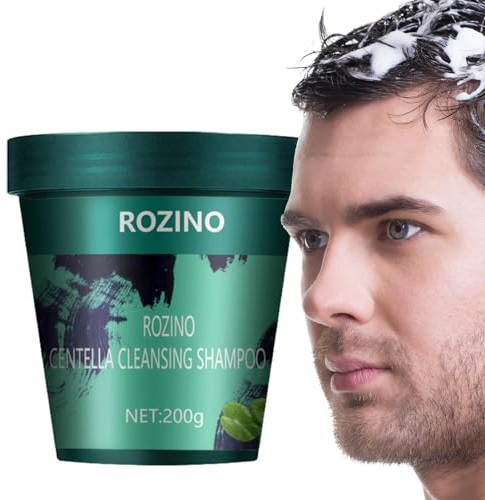 Kopfhaut-Peeling-Shampoo - Rosmarin-Meersalz-Shampoo für Aufbau | Reinigendes Reinigungspeeling, Kopfhaut-Peeling-Shampoo, 2-in-1-Shampoo und Kopfhautpeeling Cypreason