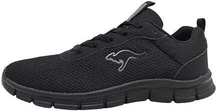 KangaROOS Damen K-RF Alea Sneaker, Jet Black/Mono, 42 EU
