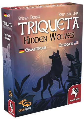 Pegasus Spiele Triqueta: Hidden Wolves [Erweiterung] (Deep Print Games)