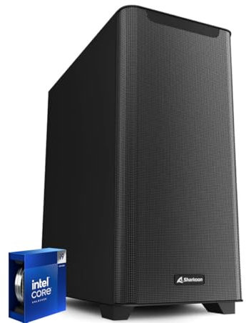 AGM store PC Desktop Silenzioso i9 14900K 24 Core - Ram 64Gb - Grafica UHD 770 4k - Ssd 2TB Nvme PCI 4.0-2.5G LAN - Dual Band wifi - Windows 11